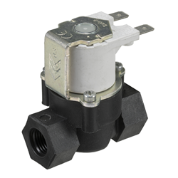 1/4" BSP female connections, 2-way normally closed solenoid valve, 12VDC